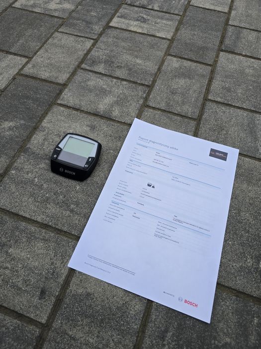 Display Wyświetlacz BOSCH INTUVIA Sterownik Kontroler Wydruk Sprawny 1