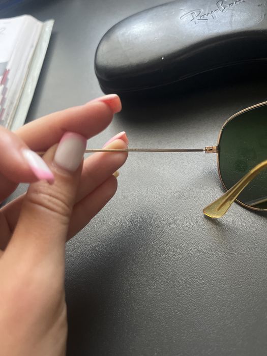 очки Ray-Ban Aviator стекло линза