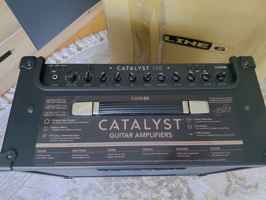 Терміново Продам комбопідсилювач Line 6 Catalyst 100