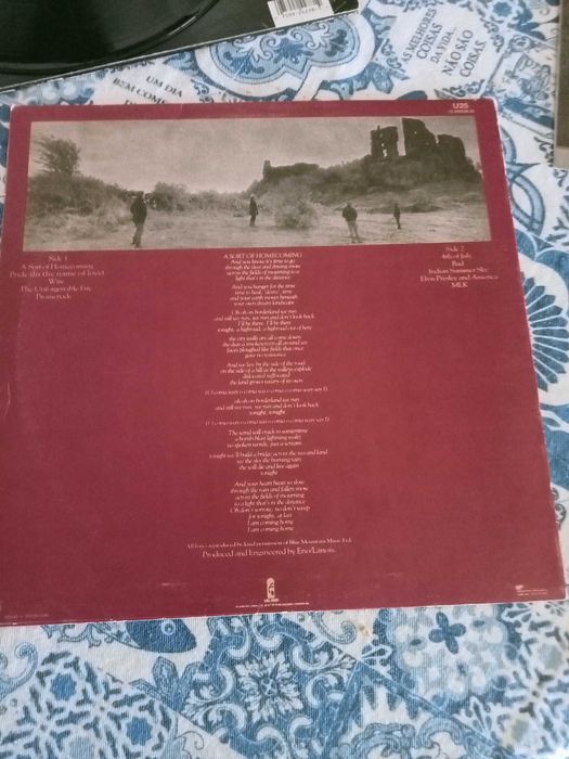LP U2,The unforgettable fire