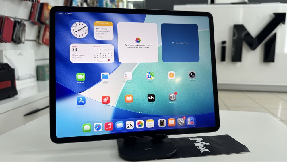 iPad Air 13” 2024 M2 128Gb Wi-Fi, Без Блокувань, Повноцінний 590€