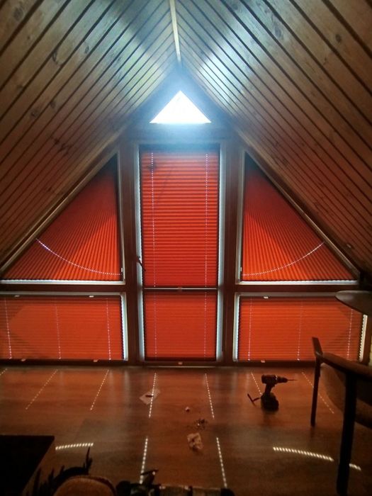 Монтаж ролет, жалюзі, москітні сітки, плісе, анвіси, Рулонні штори