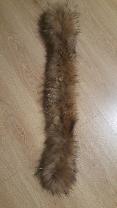 Мех енота натуральный 75 см новый