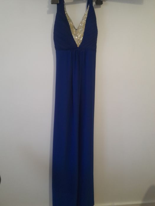 Vestido de senhora S azulao usado apenas uma só vez.