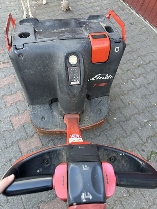 Paleciak elektryczny linde t 18 2018