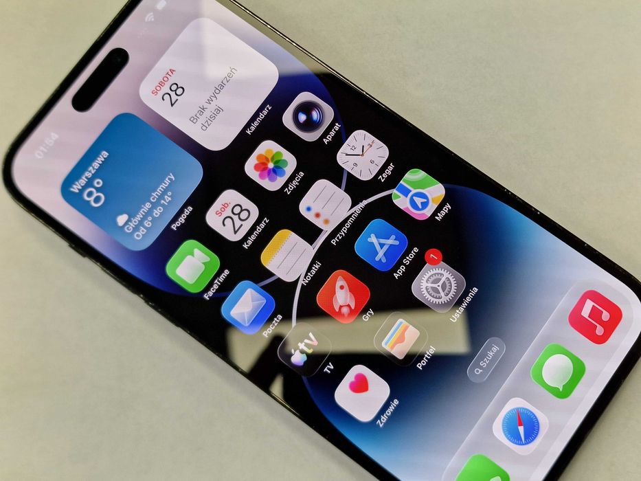 Iphone 14 PRO MAX 256GB/ Space Black/ BAT 84%/ Grade B+/ + ładowarka/ Gwarancja