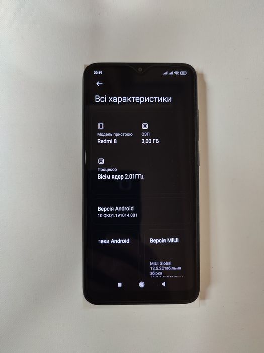 Xiaomi redmi 8, 3/32Gb