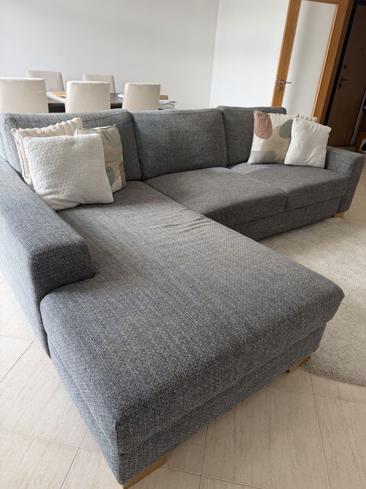 Vendo Sofá chaise longue com arrumação