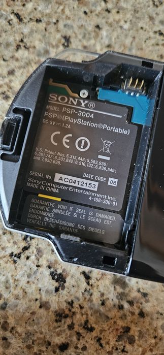 PSP 3004 Slim & Lite Preta + Cartão 128gb
