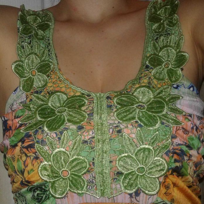 Макси сарафан на лето