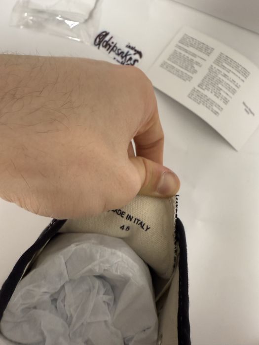 кеды Maison Margiela tabi low 45 46