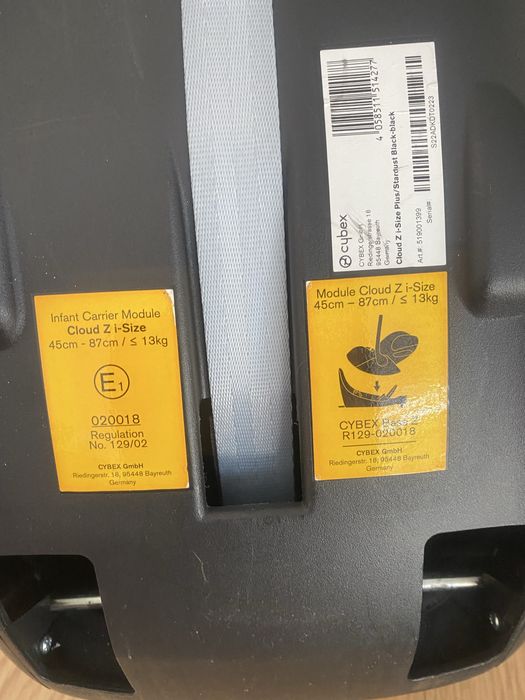Babycoque Cybex Cloud Z i-Size Plus