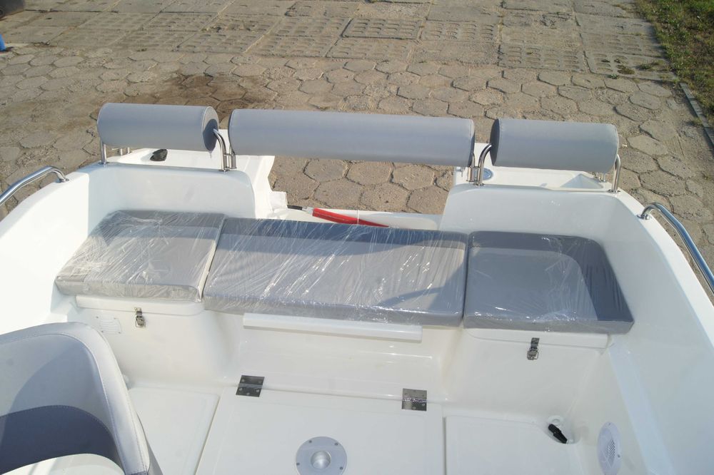 NOWA łodź motorowa scalar 525 kabinowa z wyposażeniem