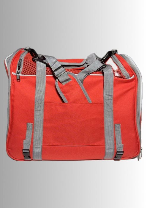 Сумка-переноска 2-в-1 для котів та собак до 10 кг + м'який лежак. Нова