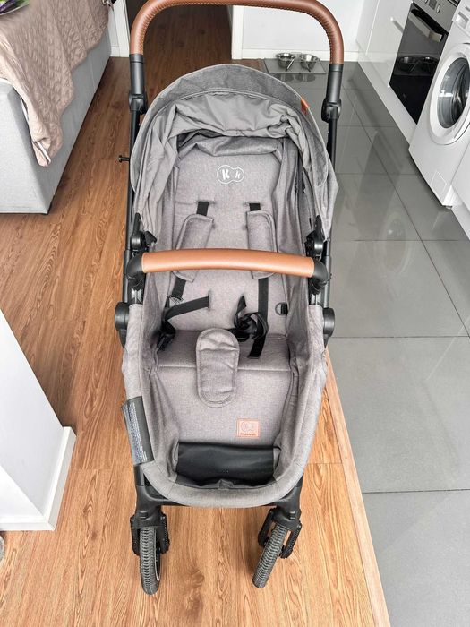 Carrinho KINDERKRAFT B-Tour 3In1 Mink Pro (Cinzento)