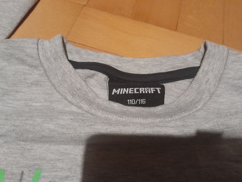 Bluza minecrafr r 110-116 nowa bez metki.