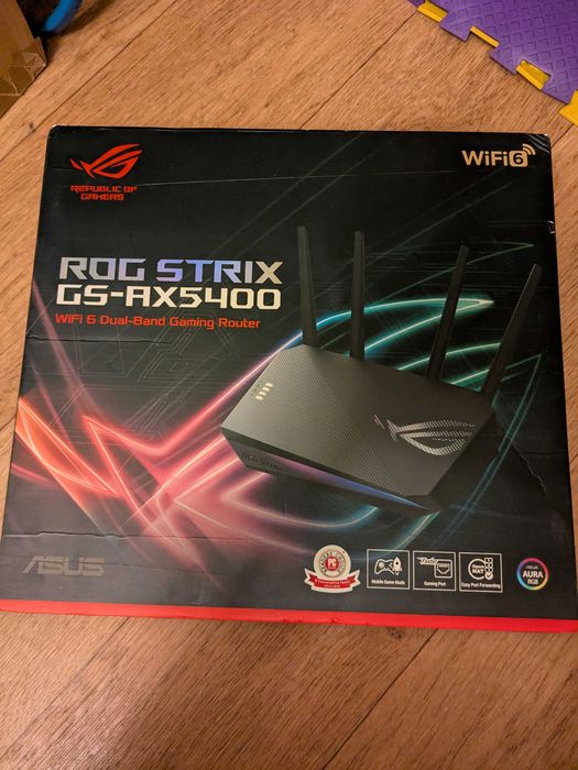Роутер ASUS ROG STRIX GS-AX5400 (WiFi 6 Dual-Band Gaming Router): 7 000 ...