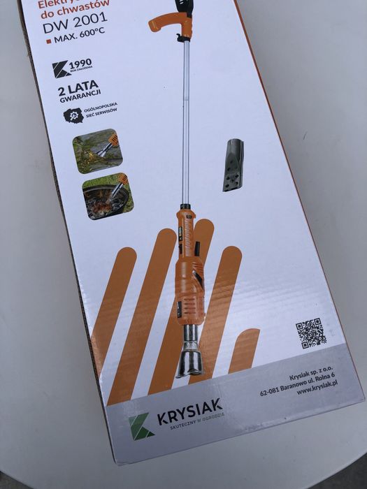Handy DW2001 Krysiak elektryczny wypalacz do chwastów + do grilla