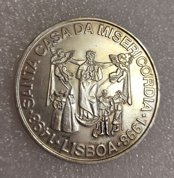 Moeda de mil escudos - prata