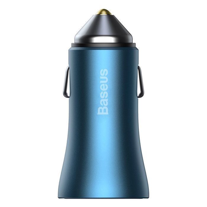 Baseus szybka ładowarka samochodowa USB C / USB 40W PD 3.0 QC + kabel