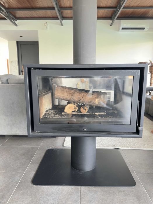 Recuperador de Calor Central Moderno (Ilha) + 6m Chaminé