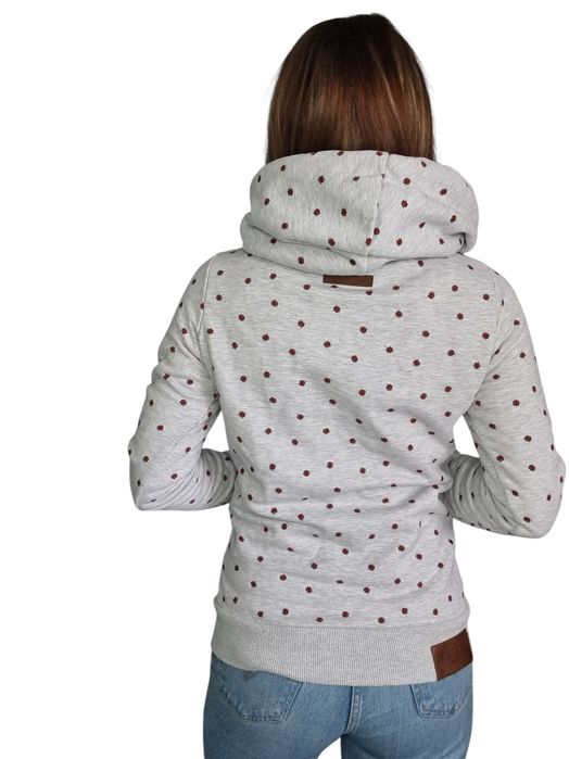 Szara bluza Naketano w biedronki rozmiar  s