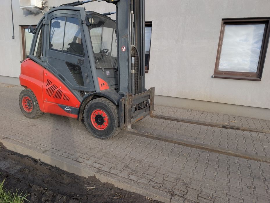 Linde h50d polecam wolny skok UDT