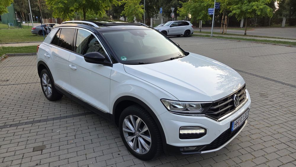 VW T-ROC_2019r_1.6tdi_Panorama_Czarny dach _Prosto z Niemiec