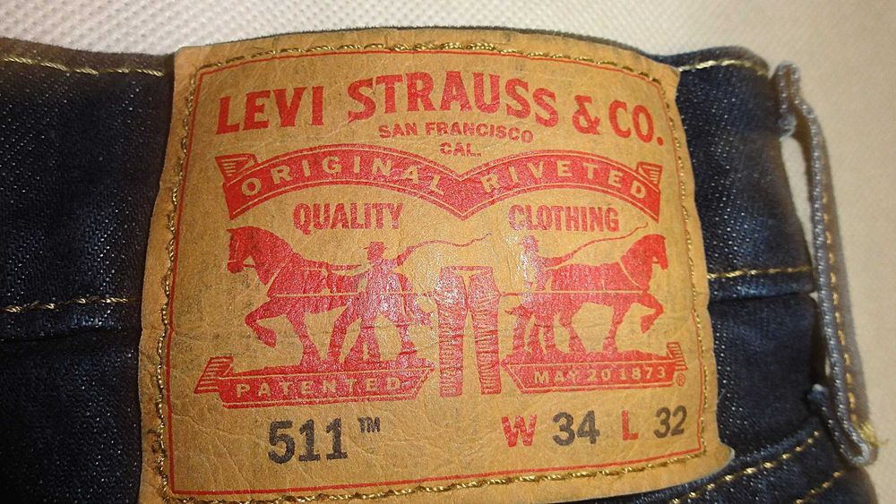 LEVIS 511 - W34 L32 - Oryginalne spodnie Jeans