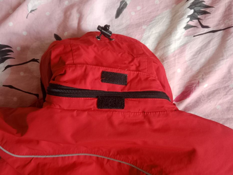 Męska kurtka zimowa ocieplana czerwona Feel Free M