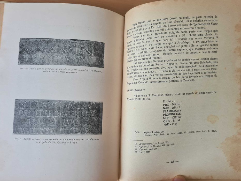 Livro "A Ara Greco-Romana de Castro de Fontes"