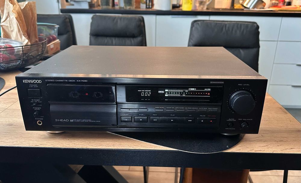 magnetofon kasetowy Kenwood KX7030 trzy głowicowy