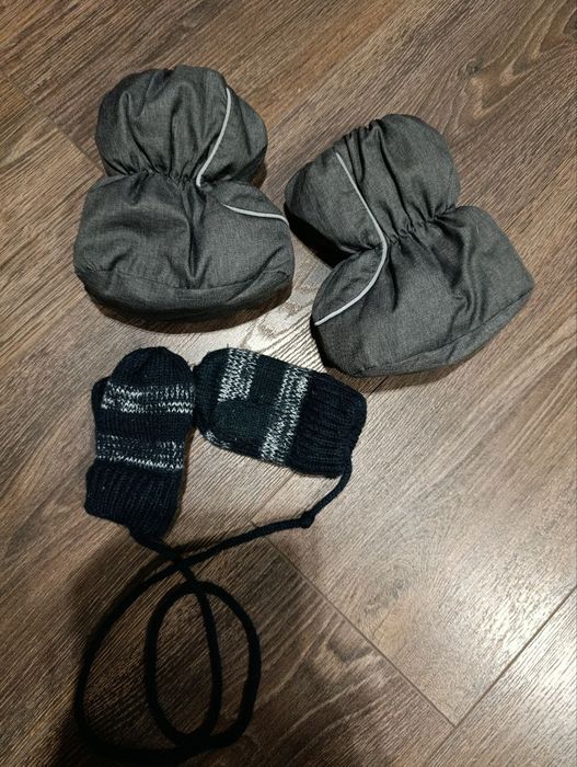Теплі пінетки  чобітки  для малюка зима