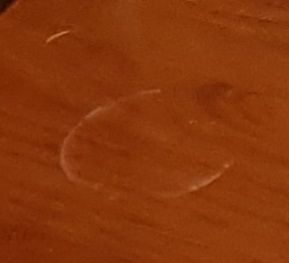 Vendo mesa apoio em pinho tratado cor mel da marca Cerne, original