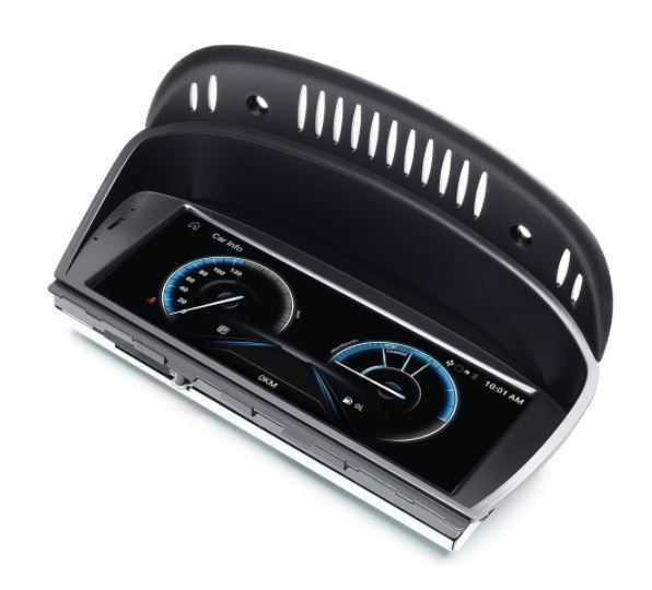BMW Série 5 E60 E61 Série 3 E90 E91 Rádio Android CCC CarPlay iDrive