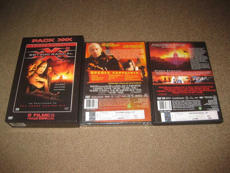 Pack "Triple xXx" com Vin Diesel e Ice Cube