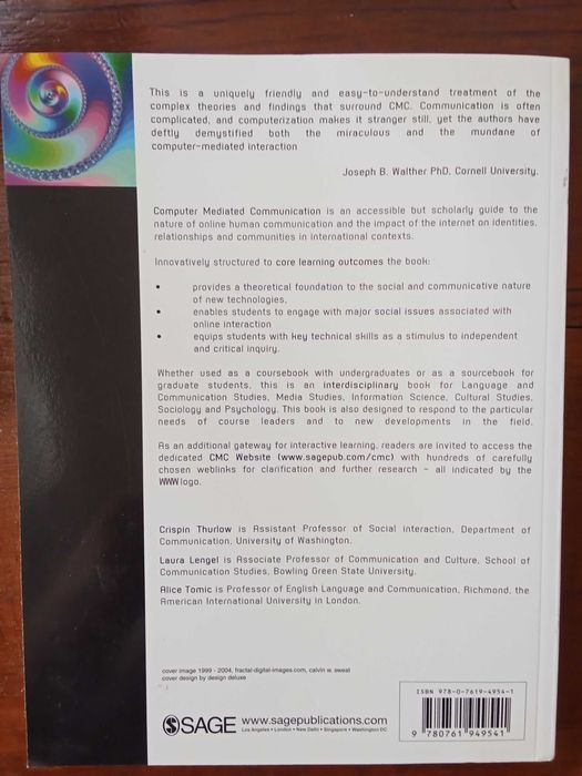 Computer mediated communication