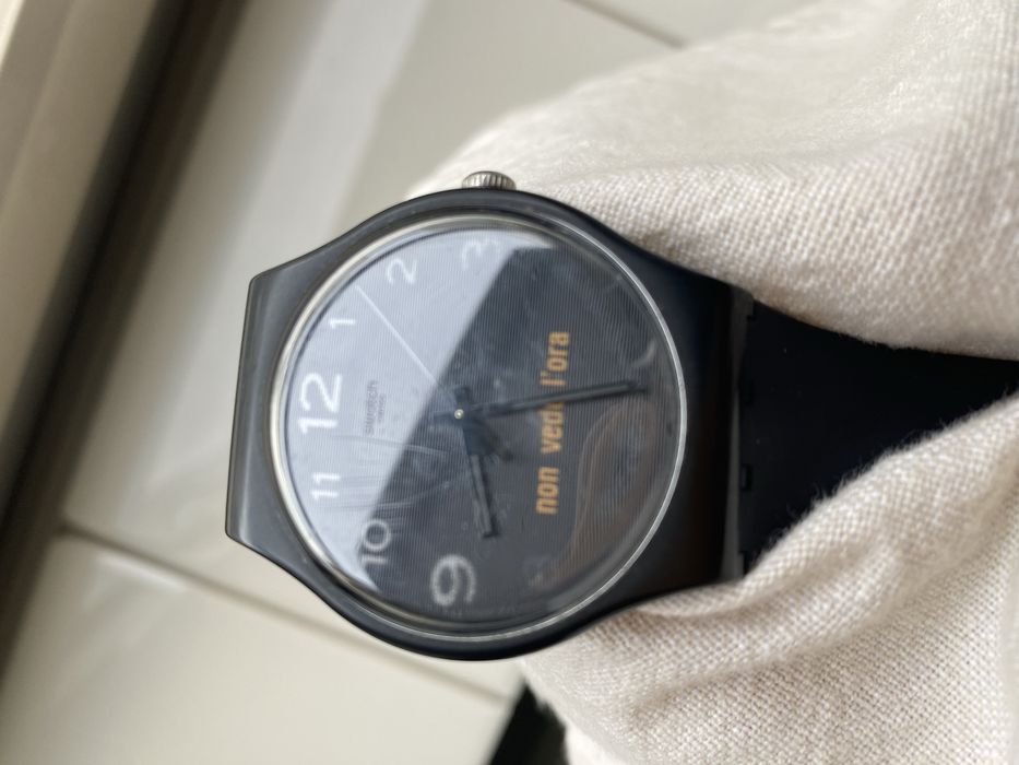 Relógio Swatch preto