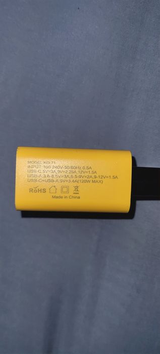 Ładowarka do telefonu 120W