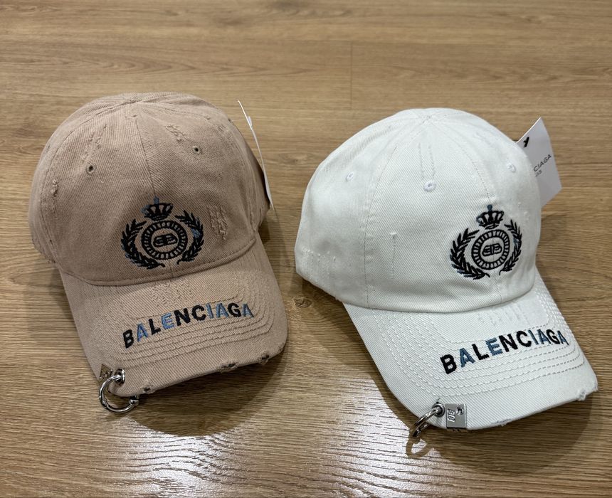 Кепка balenciaga чорна біла