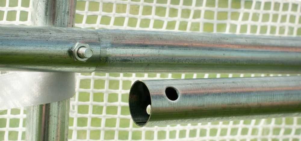 TUNEL FOLIOWY OGRODOWY Szklarnia 3x2m FOLIA 6m2 +wzmocnienie Promocja