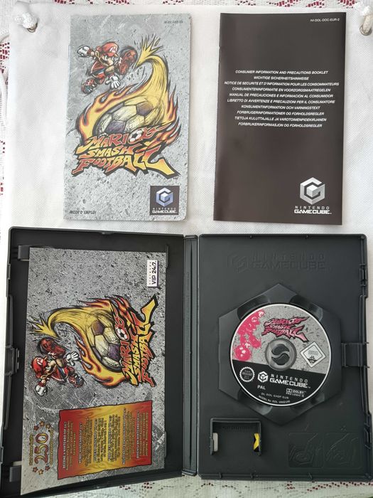 Mario Smash Football [Nintendo GameCube, 2005] 100% Complete - French