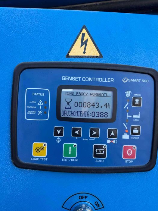 Agregaty prądotwórcze - 2 szt - 136kVA i 100 kVA