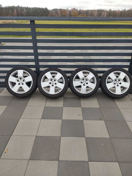 Felgi aluminiowe z prawie nowymi oponami wielosezon VWSkodaAudi ,5x112
