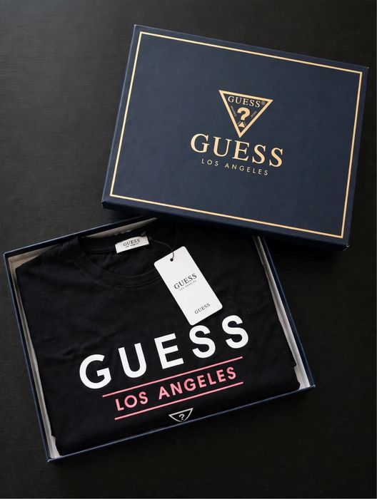 T-Shirt Guess Los Angeles Premium – Black tam. L