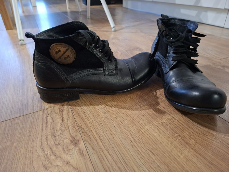 Trzewiki meskie stylowe