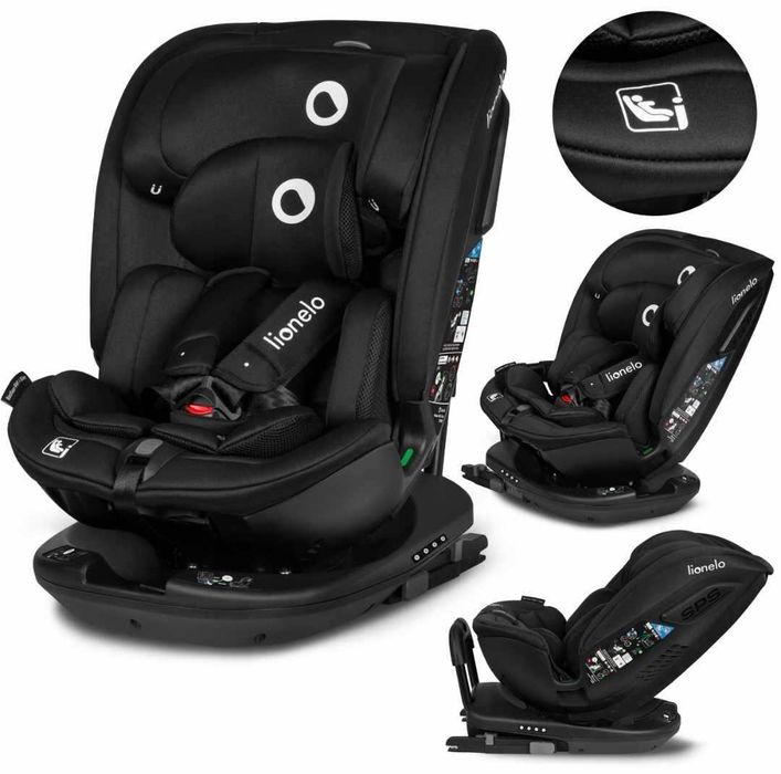 Fotelik Samochodowy Lionelo Bastian RWF I-Size Obracany 360°, Isofix