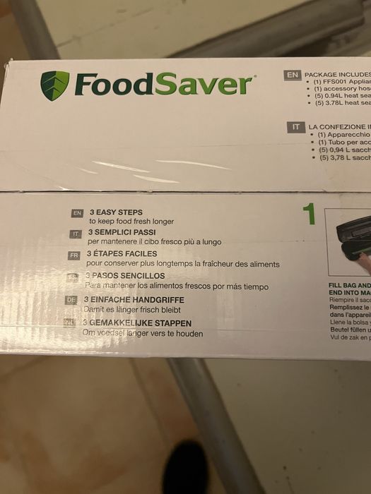 Maquina de vacuum nova embalagem celada