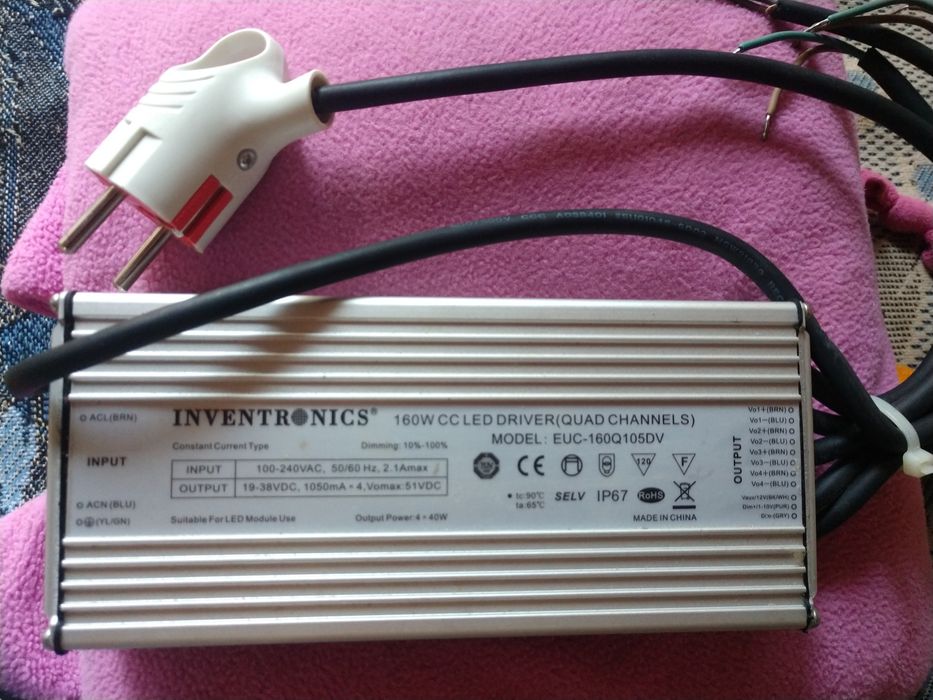 Invetronics Led driver 160W  Euc-160q105dv
