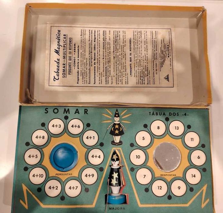 Tabuleiro Magnético doma multiplicar jogo Majora